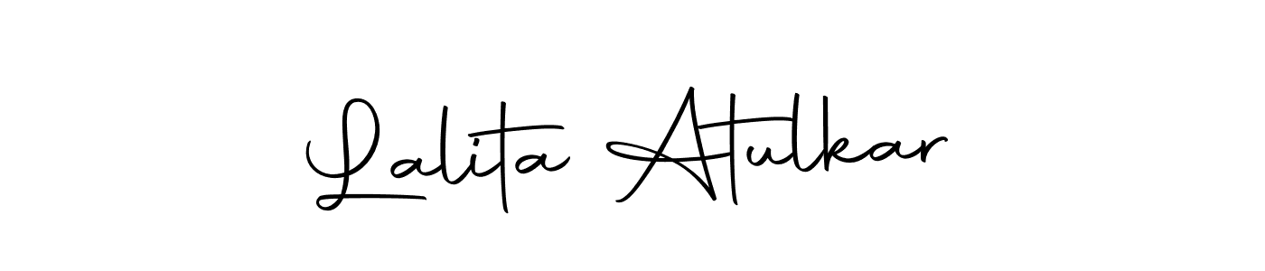 Make a short Lalita Atulkar signature style. Manage your documents anywhere anytime using Autography-DOLnW. Create and add eSignatures, submit forms, share and send files easily. Lalita Atulkar signature style 10 images and pictures png
