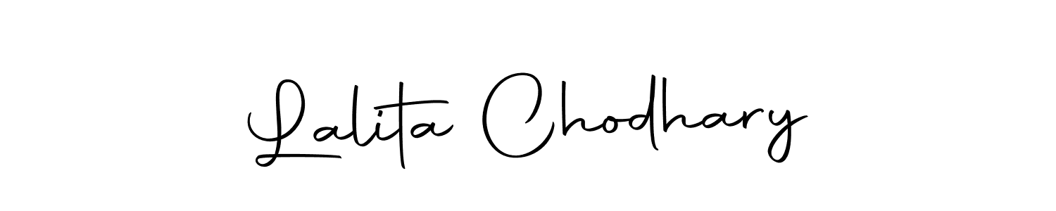 if you are searching for the best signature style for your name Lalita Chodhary. so please give up your signature search. here we have designed multiple signature styles  using Autography-DOLnW. Lalita Chodhary signature style 10 images and pictures png