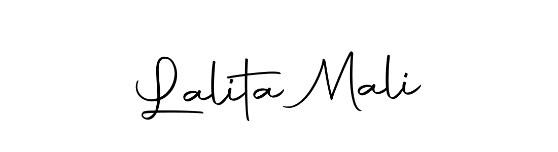 It looks lik you need a new signature style for name Lalita Mali. Design unique handwritten (Autography-DOLnW) signature with our free signature maker in just a few clicks. Lalita Mali signature style 10 images and pictures png