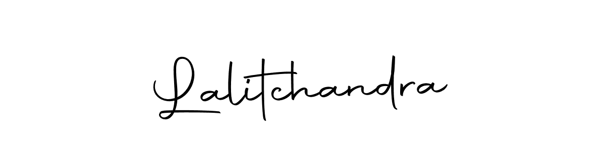 Similarly Autography-DOLnW is the best handwritten signature design. Signature creator online .You can use it as an online autograph creator for name Lalitchandra. Lalitchandra signature style 10 images and pictures png