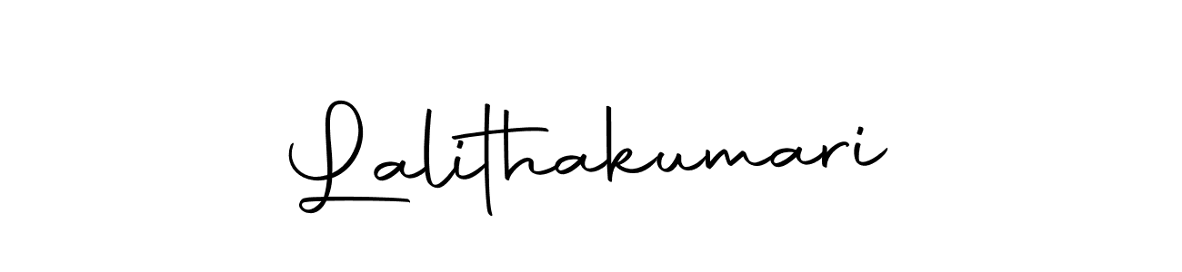 Make a beautiful signature design for name Lalithakumari. With this signature (Autography-DOLnW) style, you can create a handwritten signature for free. Lalithakumari signature style 10 images and pictures png