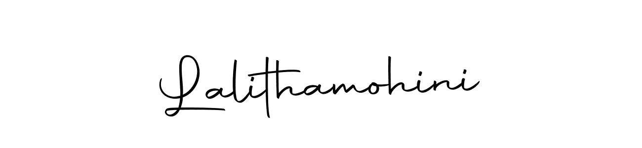 Lalithamohini stylish signature style. Best Handwritten Sign (Autography-DOLnW) for my name. Handwritten Signature Collection Ideas for my name Lalithamohini. Lalithamohini signature style 10 images and pictures png