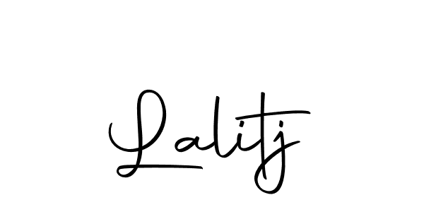 You should practise on your own different ways (Autography-DOLnW) to write your name (Lalitj) in signature. don't let someone else do it for you. Lalitj signature style 10 images and pictures png