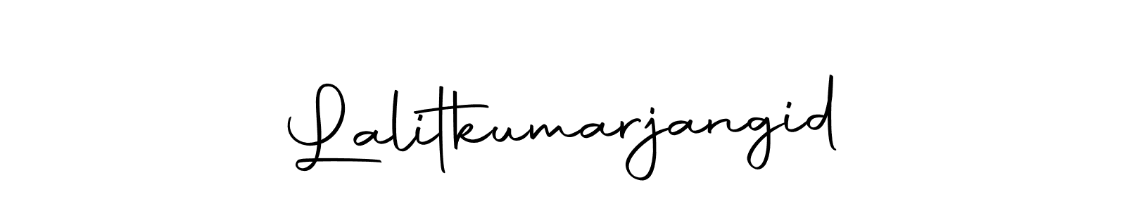 Design your own signature with our free online signature maker. With this signature software, you can create a handwritten (Autography-DOLnW) signature for name Lalitkumarjangid. Lalitkumarjangid signature style 10 images and pictures png