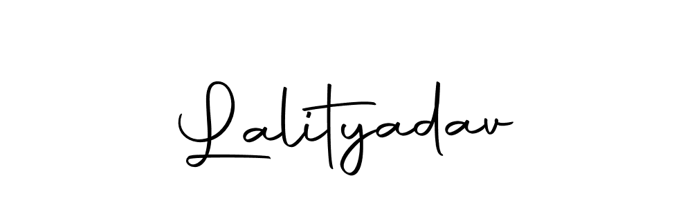 The best way (Autography-DOLnW) to make a short signature is to pick only two or three words in your name. The name Lalityadav include a total of six letters. For converting this name. Lalityadav signature style 10 images and pictures png
