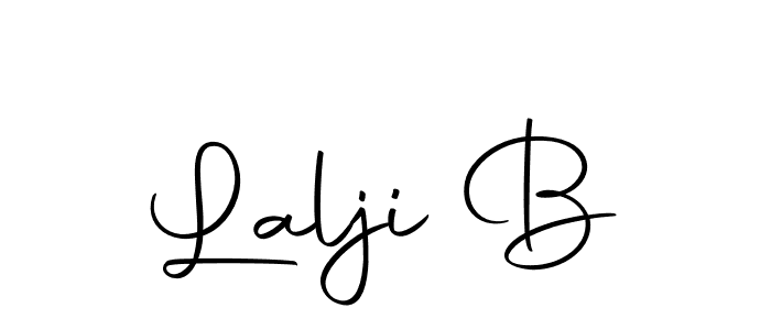 Make a beautiful signature design for name Lalji B. Use this online signature maker to create a handwritten signature for free. Lalji B signature style 10 images and pictures png