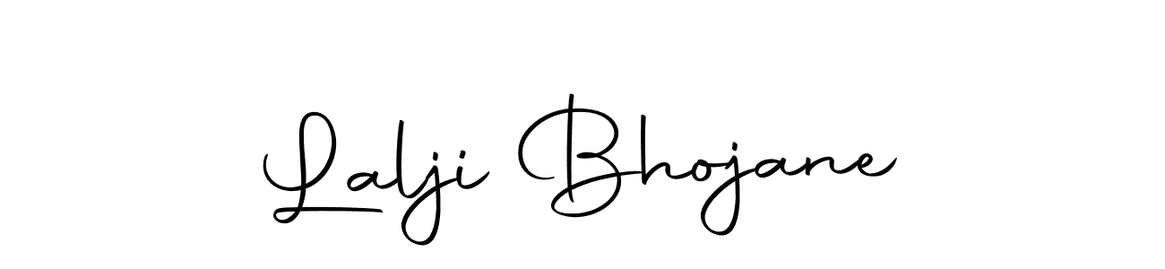 Use a signature maker to create a handwritten signature online. With this signature software, you can design (Autography-DOLnW) your own signature for name Lalji Bhojane. Lalji Bhojane signature style 10 images and pictures png