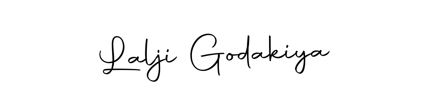 The best way (Autography-DOLnW) to make a short signature is to pick only two or three words in your name. The name Lalji Godakiya include a total of six letters. For converting this name. Lalji Godakiya signature style 10 images and pictures png