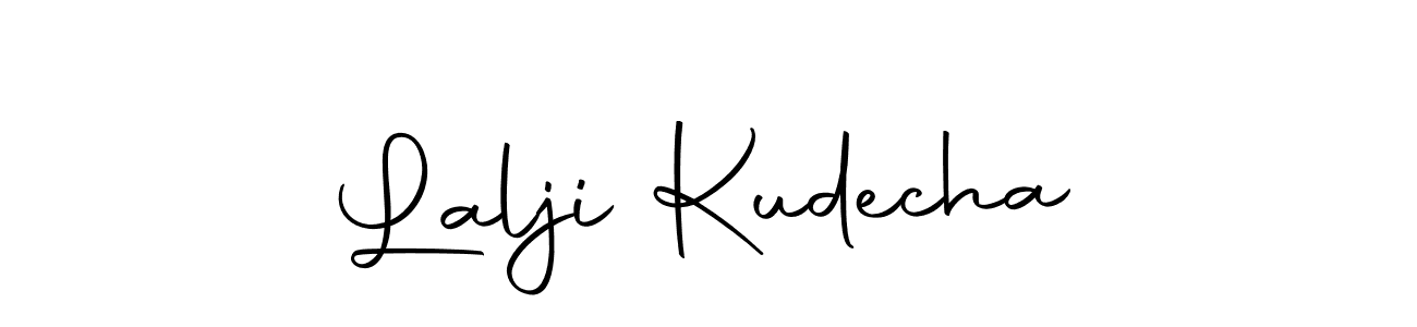 Make a beautiful signature design for name Lalji Kudecha. With this signature (Autography-DOLnW) style, you can create a handwritten signature for free. Lalji Kudecha signature style 10 images and pictures png