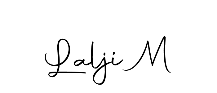 The best way (Autography-DOLnW) to make a short signature is to pick only two or three words in your name. The name Lalji M include a total of six letters. For converting this name. Lalji M signature style 10 images and pictures png