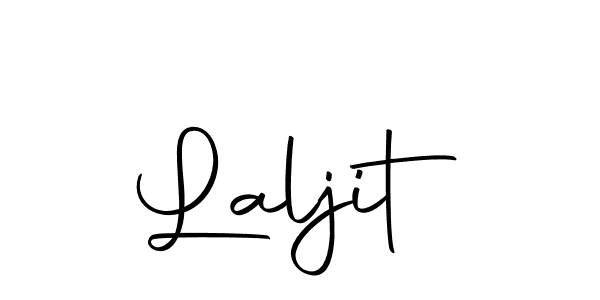 Create a beautiful signature design for name Laljit. With this signature (Autography-DOLnW) fonts, you can make a handwritten signature for free. Laljit signature style 10 images and pictures png