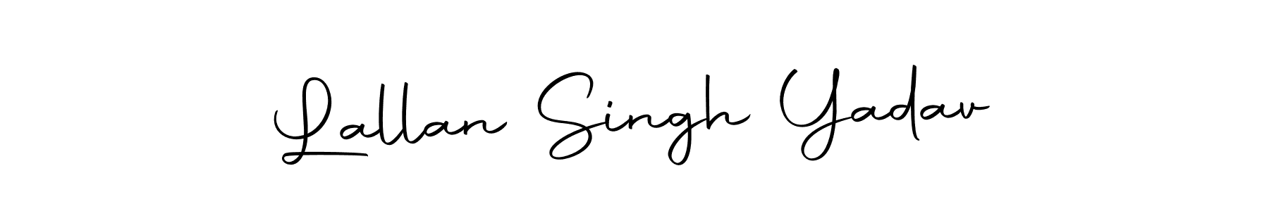 Autography-DOLnW is a professional signature style that is perfect for those who want to add a touch of class to their signature. It is also a great choice for those who want to make their signature more unique. Get Lallan Singh Yadav name to fancy signature for free. Lallan Singh Yadav signature style 10 images and pictures png