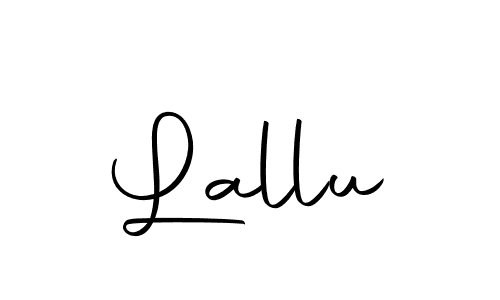 Lallu stylish signature style. Best Handwritten Sign (Autography-DOLnW) for my name. Handwritten Signature Collection Ideas for my name Lallu. Lallu signature style 10 images and pictures png