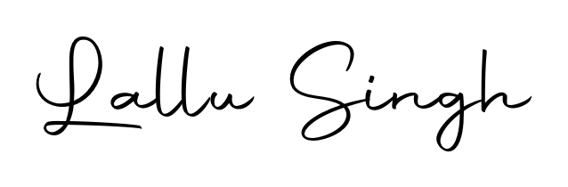 Try this chic Lallu Singh handwritten sign style. Using Autography-DOLnW font elements, it gives your name a sleek, memorable identity. Lallu Singh signature style 10 images and pictures png