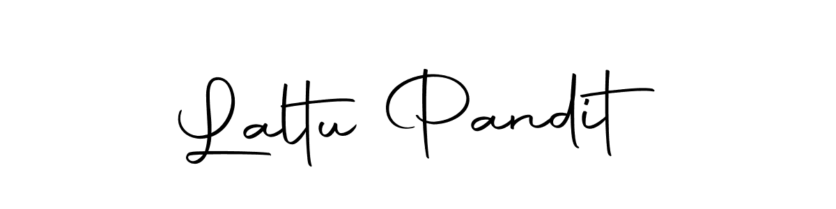 You should practise on your own different ways (Autography-DOLnW) to write your name (Laltu Pandit) in signature. don't let someone else do it for you. Laltu Pandit signature style 10 images and pictures png