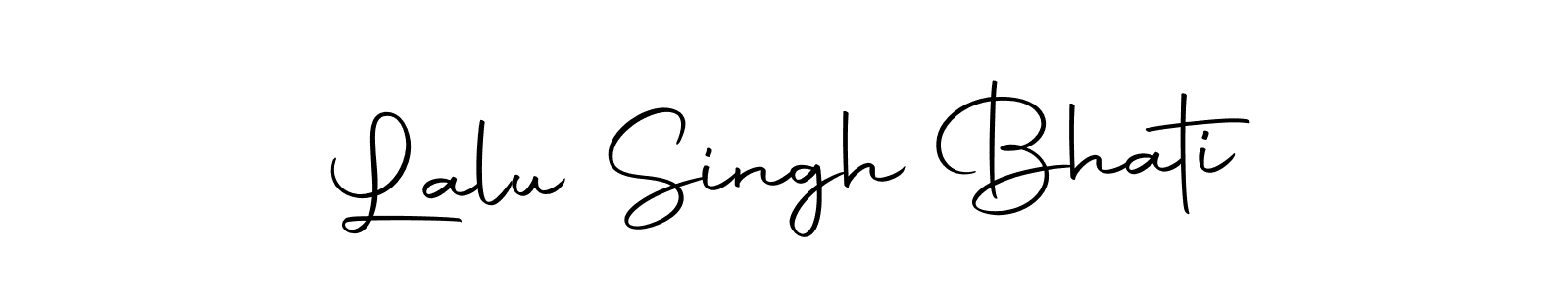 Use a signature maker to create a handwritten signature online. With this signature software, you can design (Autography-DOLnW) your own signature for name Lalu Singh Bhati. Lalu Singh Bhati signature style 10 images and pictures png
