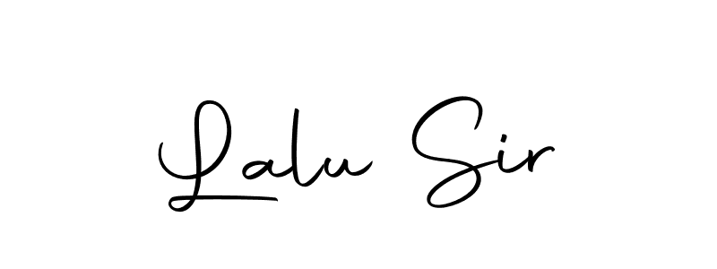 You should practise on your own different ways (Autography-DOLnW) to write your name (Lalu Sir) in signature. don't let someone else do it for you. Lalu Sir signature style 10 images and pictures png