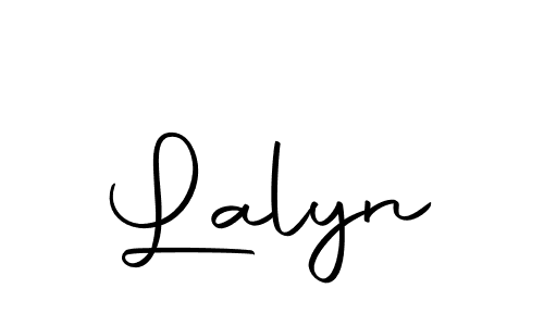 Here are the top 10 professional signature styles for the name Lalyn. These are the best autograph styles you can use for your name. Lalyn signature style 10 images and pictures png
