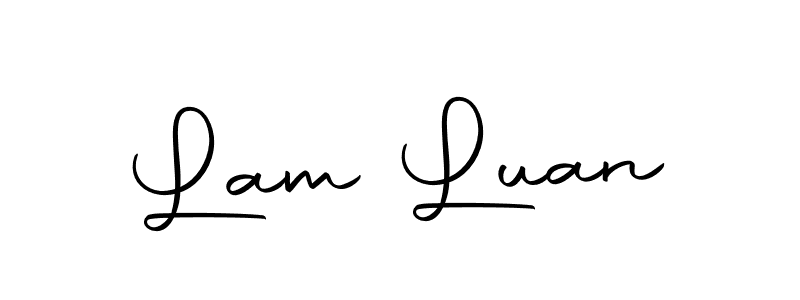 You can use this online signature creator to create a handwritten signature for the name Lam Luan. This is the best online autograph maker. Lam Luan signature style 10 images and pictures png