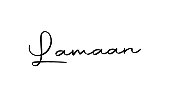 How to make Lamaan signature? Autography-DOLnW is a professional autograph style. Create handwritten signature for Lamaan name. Lamaan signature style 10 images and pictures png