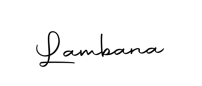 How to make Lambana name signature. Use Autography-DOLnW style for creating short signs online. This is the latest handwritten sign. Lambana signature style 10 images and pictures png