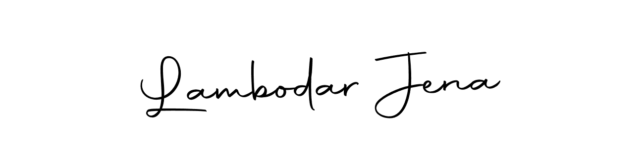 Make a beautiful signature design for name Lambodar Jena. With this signature (Autography-DOLnW) style, you can create a handwritten signature for free. Lambodar Jena signature style 10 images and pictures png