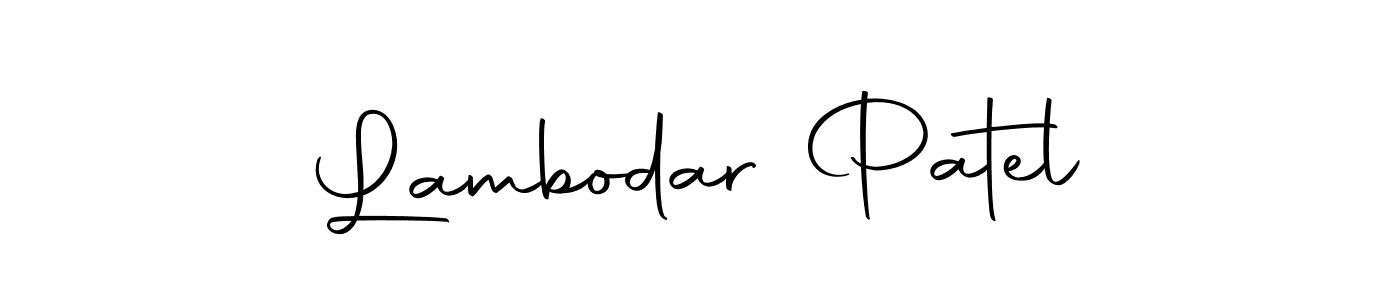 Lambodar Patel stylish signature style. Best Handwritten Sign (Autography-DOLnW) for my name. Handwritten Signature Collection Ideas for my name Lambodar Patel. Lambodar Patel signature style 10 images and pictures png