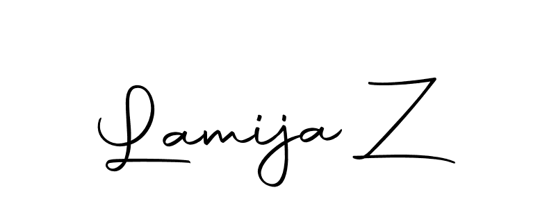 Check out images of Autograph of Lamija Z name. Actor Lamija Z Signature Style. Autography-DOLnW is a professional sign style online. Lamija Z signature style 10 images and pictures png