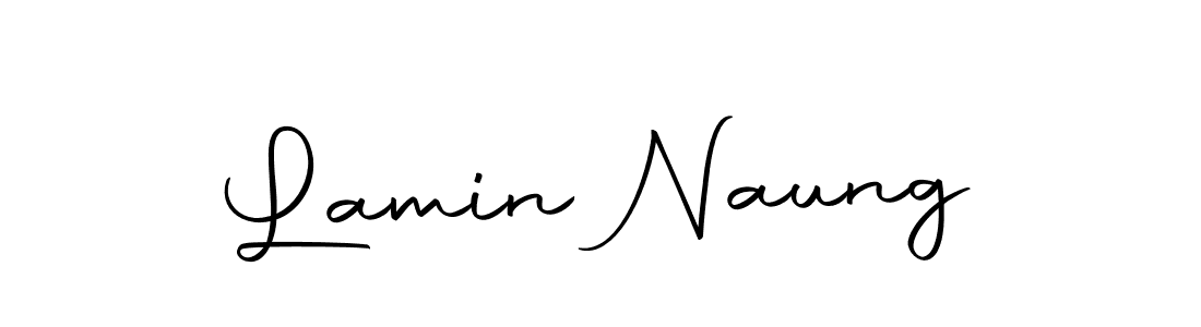 Lamin Naung stylish signature style. Best Handwritten Sign (Autography-DOLnW) for my name. Handwritten Signature Collection Ideas for my name Lamin Naung. Lamin Naung signature style 10 images and pictures png