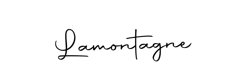 The best way (Autography-DOLnW) to make a short signature is to pick only two or three words in your name. The name Lamontagne include a total of six letters. For converting this name. Lamontagne signature style 10 images and pictures png