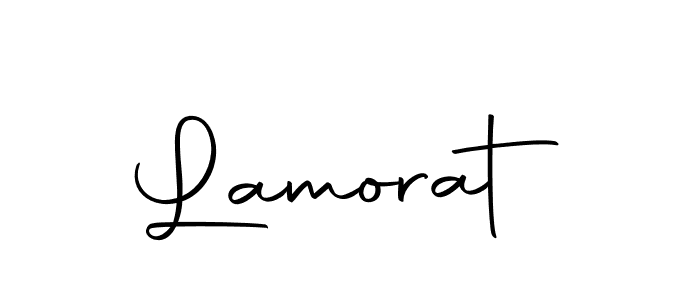 Use a signature maker to create a handwritten signature online. With this signature software, you can design (Autography-DOLnW) your own signature for name Lamorat. Lamorat signature style 10 images and pictures png
