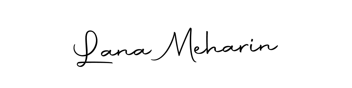 You should practise on your own different ways (Autography-DOLnW) to write your name (Lana Meharin) in signature. don't let someone else do it for you. Lana Meharin signature style 10 images and pictures png