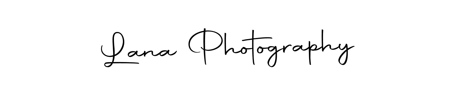Design your own signature with our free online signature maker. With this signature software, you can create a handwritten (Autography-DOLnW) signature for name Lana Photography. Lana Photography signature style 10 images and pictures png