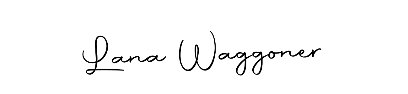 The best way (Autography-DOLnW) to make a short signature is to pick only two or three words in your name. The name Lana Waggoner include a total of six letters. For converting this name. Lana Waggoner signature style 10 images and pictures png
