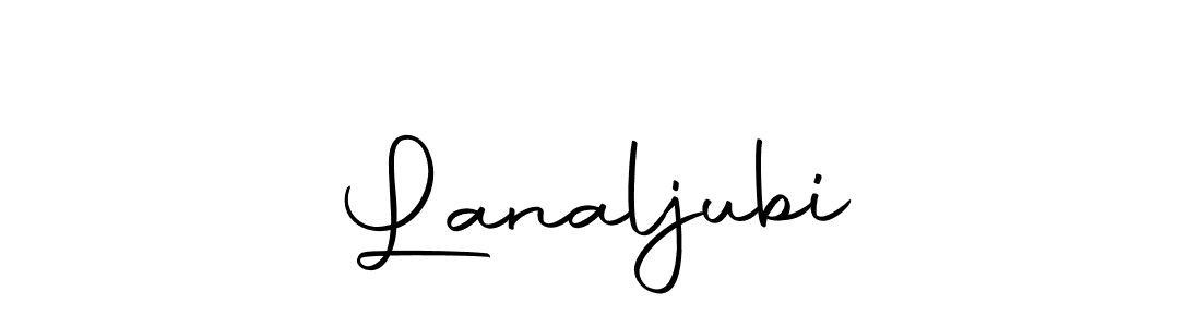 How to make LanaljubiĆ signature? Autography-DOLnW is a professional autograph style. Create handwritten signature for LanaljubiĆ name. LanaljubiĆ signature style 10 images and pictures png