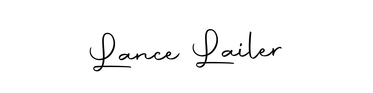 How to make Lance Lailer signature? Autography-DOLnW is a professional autograph style. Create handwritten signature for Lance Lailer name. Lance Lailer signature style 10 images and pictures png