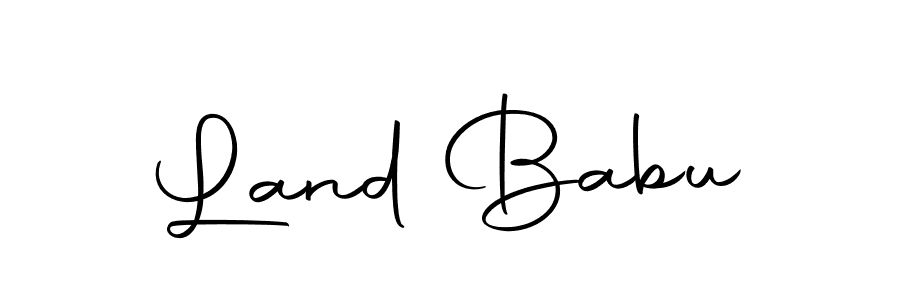 Create a beautiful signature design for name Land Babu. With this signature (Autography-DOLnW) fonts, you can make a handwritten signature for free. Land Babu signature style 10 images and pictures png