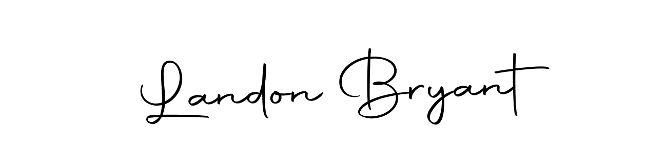 Landon Bryant stylish signature style. Best Handwritten Sign (Autography-DOLnW) for my name. Handwritten Signature Collection Ideas for my name Landon Bryant. Landon Bryant signature style 10 images and pictures png