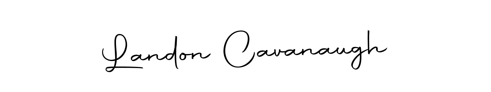 You should practise on your own different ways (Autography-DOLnW) to write your name (Landon Cavanaugh) in signature. don't let someone else do it for you. Landon Cavanaugh signature style 10 images and pictures png