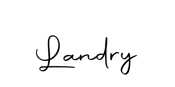 if you are searching for the best signature style for your name Landry. so please give up your signature search. here we have designed multiple signature styles  using Autography-DOLnW. Landry signature style 10 images and pictures png