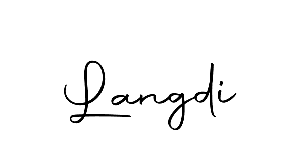 This is the best signature style for the Langdi name. Also you like these signature font (Autography-DOLnW). Mix name signature. Langdi signature style 10 images and pictures png