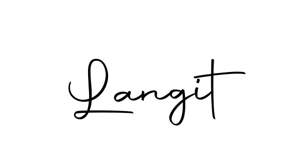 Here are the top 10 professional signature styles for the name Langit. These are the best autograph styles you can use for your name. Langit signature style 10 images and pictures png