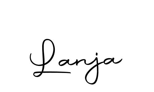 How to Draw Lanja signature style? Autography-DOLnW is a latest design signature styles for name Lanja. Lanja signature style 10 images and pictures png