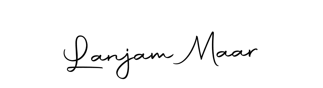 Also You can easily find your signature by using the search form. We will create Lanjam Maar name handwritten signature images for you free of cost using Autography-DOLnW sign style. Lanjam Maar signature style 10 images and pictures png