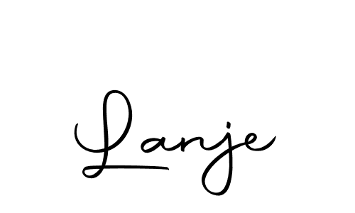 You can use this online signature creator to create a handwritten signature for the name Lanje. This is the best online autograph maker. Lanje signature style 10 images and pictures png