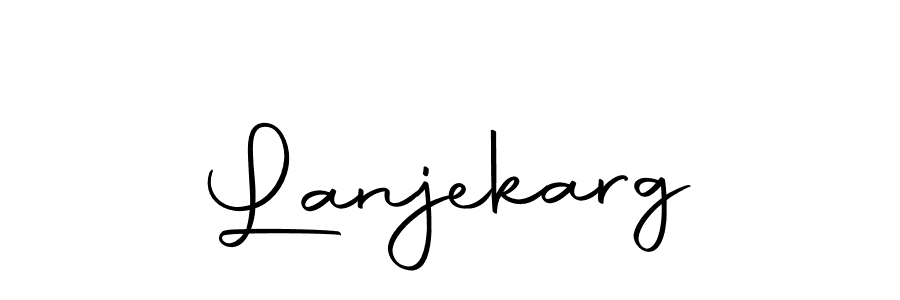 Design your own signature with our free online signature maker. With this signature software, you can create a handwritten (Autography-DOLnW) signature for name Lanjekarg. Lanjekarg signature style 10 images and pictures png