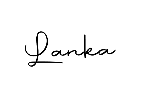 How to make Lanka name signature. Use Autography-DOLnW style for creating short signs online. This is the latest handwritten sign. Lanka signature style 10 images and pictures png