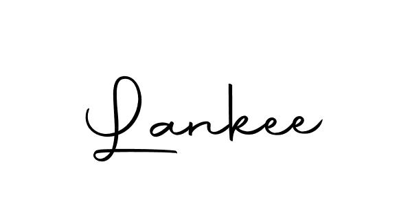 Create a beautiful signature design for name Lankee. With this signature (Autography-DOLnW) fonts, you can make a handwritten signature for free. Lankee signature style 10 images and pictures png