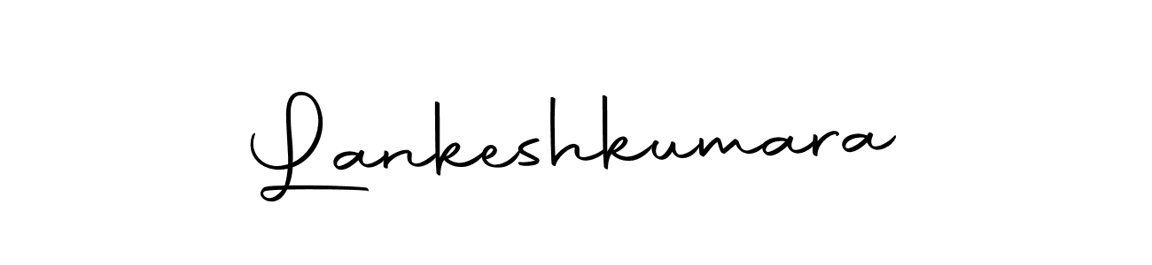 Use a signature maker to create a handwritten signature online. With this signature software, you can design (Autography-DOLnW) your own signature for name Lankeshkumara. Lankeshkumara signature style 10 images and pictures png