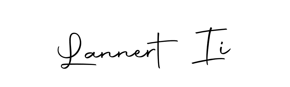 Make a beautiful signature design for name Lannert Ii. With this signature (Autography-DOLnW) style, you can create a handwritten signature for free. Lannert Ii signature style 10 images and pictures png